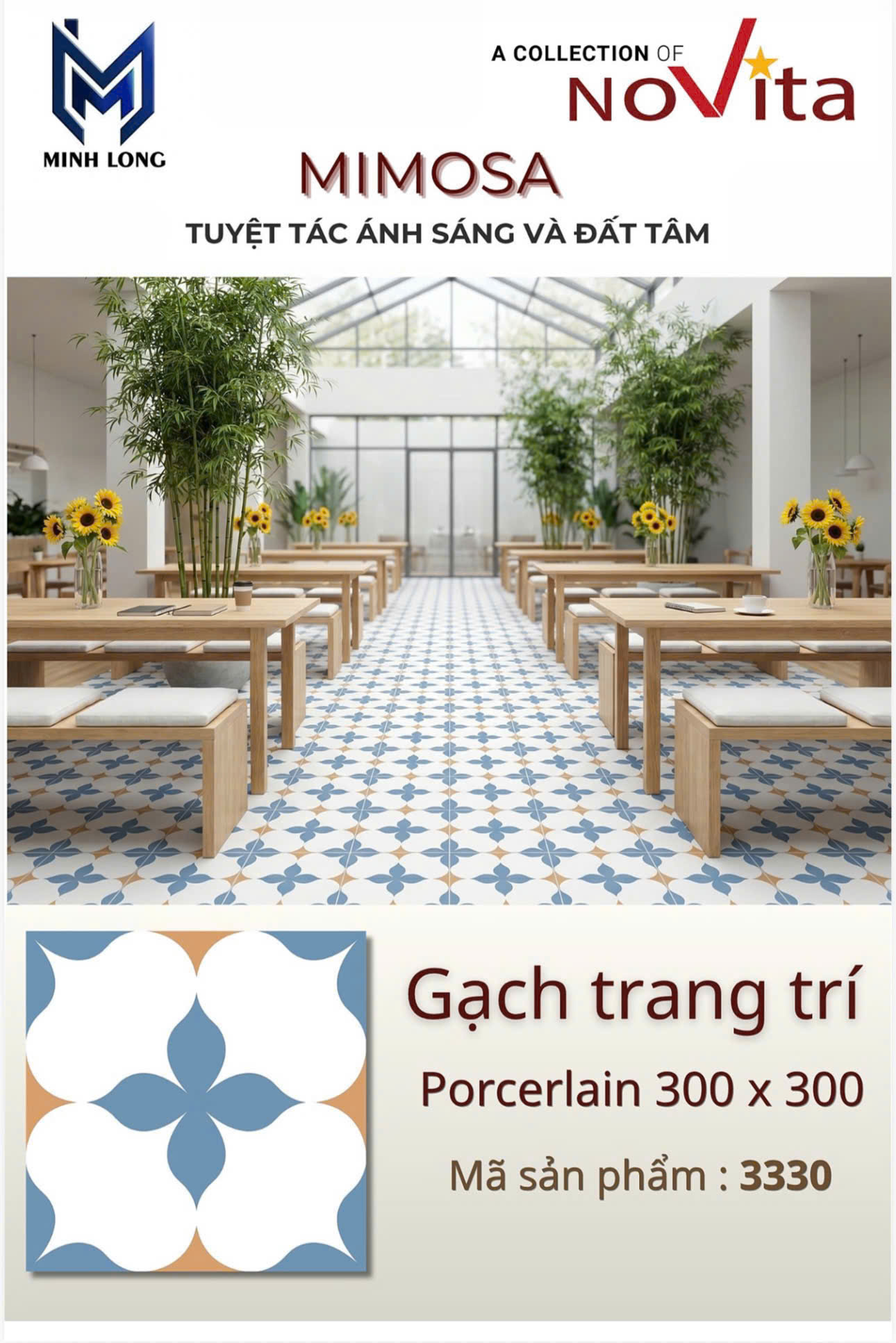 Gạch ốp lát tổng hợp 300X300